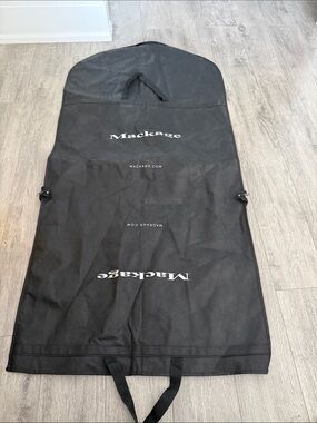 Mackage Black Garment/travel/dust  Bag with Dual Handles New Authentic